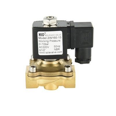 Vàlvula solenoide de llautó de 2/2 vies sèrie 2W